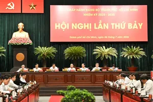 At the 7th conference of the Ho Chi Minh City Party Committee for the 2025-2030 term (Photo: SGGP)
