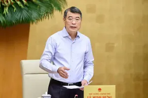 Prime Minister Le Minh Hung addresses the Government’s law-building session on July 8. (Photo: VNA)