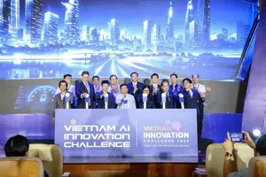 The National Innovation Center (NIC) under the Ministry of Finance, in collaboration with Meta, AI for Vietnam, and other partners, launch the Vietnam Innovation Challenge (VAIC) 2026 and the 2027 International Artificial Intelligence Olympiad in Hanoi on July 17. (Photo: SGGP)