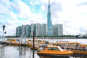 Passenger watercraft on the Saigon River (Photo: SGGP)
