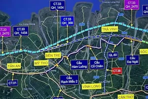 The proposed alignment for the CT.33 Expressway