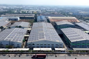 A view of the Vietnam–Singapore Industrial Park in Ho Chi Minh City (Photo: VNA)