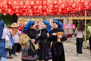 Lao Cai Brocade Festival coincides with National Day holiday celebrations. (Photo: SGGP)