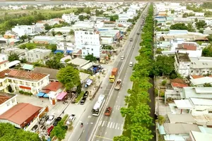 A residential area in Tan Vinh Loc Commune, Ho Chi Minh City (Photo: SGGP)