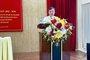 HEPZA Head Bui Minh Tri speaks at the conference. (Photo: SGGP)