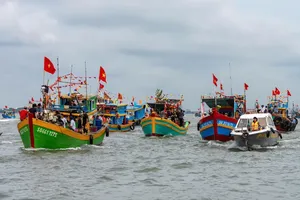 Can Gio Whale Worshiping Festival conveys hopes for safe fishing trips