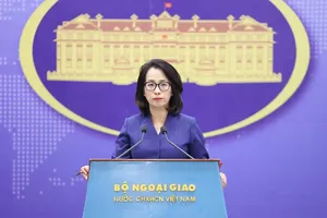 Spokeswoman of the Ministry of Foreign Affairs Pham Thu Hang (Photo: SGGP)