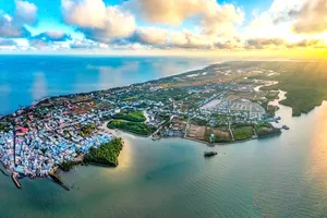 The Can Gio coastal area holds rich potential for maritime economic development, ports and logistics, eco-tourism, and coastal urban development linked with conservation. (Photo: SGGP)