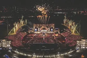 My Dinh National Stadium is one of Hanoi’s major concert venues.