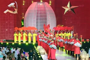 Performance of Ao Dai in the second Ho Chi Minh City Ao Dai Cultural Festival 2026 (Photo: SGGP)