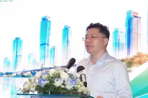 Vice Chairman of the Ho Chi Minh City People’s Committee Hoang Nguyen Dinh, speaks at the event. (Photo: SGGP)