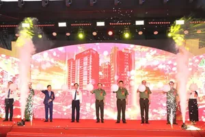 Groundbreaking ceremony held for People's Public Security forces housing project (Photo: SGGP)