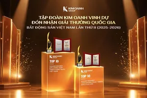 Giải thưởng là sự ghi nhận xứng đáng đối với những nỗ lực bền bỉ của Kim Oanh Group suốt gần 2 thập kỷ phát triển.