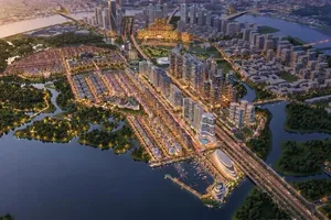 Phối cảnh tổng thể khu đô thị Sala