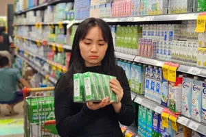 Sản phẩm sữa đang giảm giá mạnh tại hệ thống siêu thị Saigon Co.op