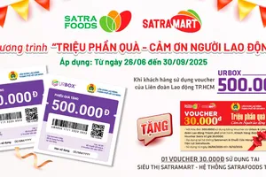 Chương trình Triệu phần quà - Cám ơn người lao động