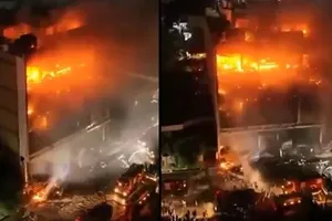 Iraq: Cháy lớn tại trung tâm thương mại, ít nhất 50 người thiệt mạng