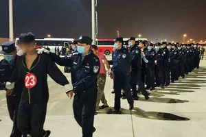 Campuchia tăng cường trấn áp tội phạm xuyên quốc gia