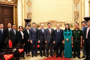 Lãnh đạo TPHCM tiếp Đô trưởng Phnom Penh, Campuchia