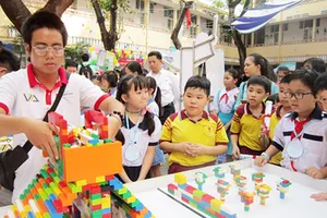 Ngày hội học sinh tiểu học chung tay vì nguồn nước sạch