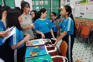 Khi học sinh được “sắm vai” sứ giả môi trường
