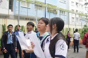 Thí sinh tham dự Kỳ thi tuyển sinh lớp 10 Trường Phổ thông Năng khiếu năm học 2025-2026