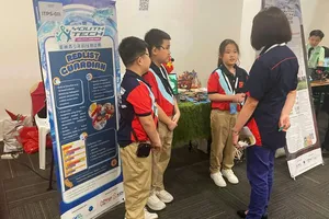 Đoàn học sinh Việt Nam thắng lớn tại cuộc thi Thử thách công nghệ trẻ châu Á 