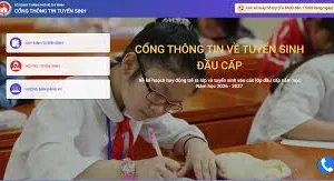 TPHCM: Hệ thống tuyển sinh đầu cấp quá tải trong ngày đầu mở cổng