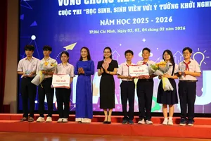 Trao giải cuộc thi ý tưởng khởi nghiệp của học sinh, sinh viên