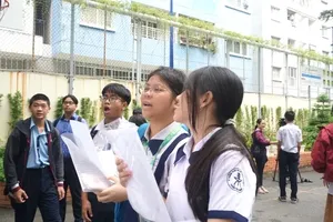 Thí sinh tham dự Kỳ thi tuyển sinh lớp 10 Trường Phổ thông Năng khiếu năm học 2025-2026