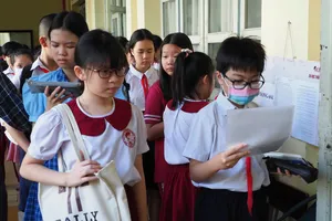 Học sinh tham gia kỳ khảo sát năng lực tuyển sinh vào lớp 6 Trường THCS -THPT Trần Đại Nghĩa năm học 2025-2026