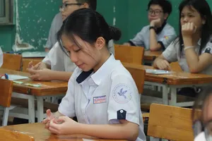 Học sinh tham gia kỳ thi tuyển sinh lớp 10 năm học 2025-2026 tại TPHCM