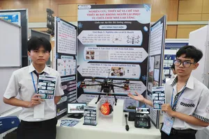 Học sinh tham gia vòng tuyển chọn dự án cấp thành phố Cuộc thi khoa học kỹ thuật năm học 2025-2026 tại TPHCM