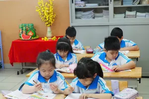 Học sinh Trường Tiểu học Trần Khánh Dư (phường Tân Định) trong năm học 2025-2026