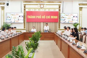 Điểm cầu trực tuyến tại TPHCM tham dự Hội nghị tổng kết năm học 2025-2026 và triển khai nhiệm vụ năm học 2026-2027 do Bộ GD-ĐT tổ chức