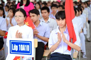 Học sinh TPHCM trong ngày khai giảng năm học 2026-2027