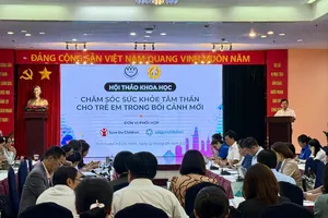 Cán bộ quản lý trường học, chuyên gia tư vấn tâm lý tham gia Hội thảo “Chăm sóc sức khỏe tâm thần cho trẻ em trong bối cảnh mới”