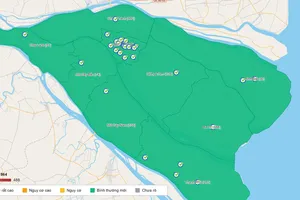 Toàn tỉnh Bến Tre đã trở thành ''vùng xanh''