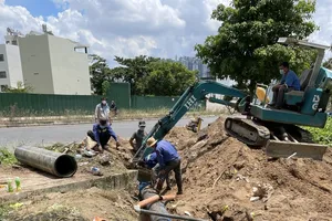 Cuối tuần này, nhiều nơi tại TPHCM bị cúp nước để xử lý sự cố đường ống 