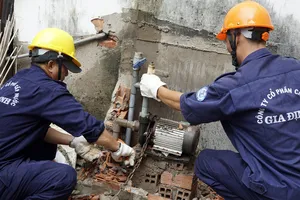 Nhiều quận, huyện tại TPHCM có vài chục ngàn giếng khoan 