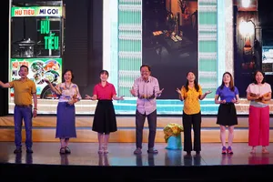 Tiểu phẩm “Hẻm nhỏ - Chuyện lớn” của Khối Thi đua 5 tranh tài tại hội thi