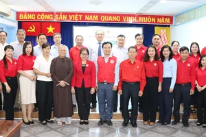 Đại biểu tham dự Hội nghị Ban Chấp hành lần thứ 3 của Hội Chữ thập đỏ TPHCM