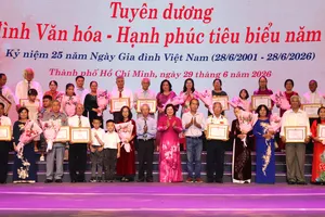 Mỗi gia đình hạnh phúc góp phần tạo nên một TPHCM phồn vinh, hiện đại
