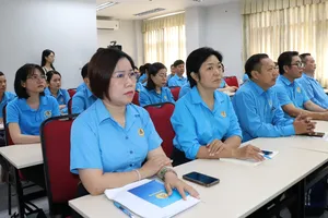 Cán bộ công đoàn cơ sở tham gia lớp bồi dưỡng “Lý luận và nghiệp vụ công tác công đoàn”