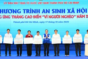 TPHCM chung tay chăm lo an sinh xã hội, tiếp sức người nghèo 