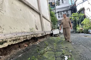 Giải pháp ngăn sụt lún ở TPHCM