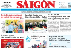 Báo Sài Gòn Giải Phóng ngày 5/1/2026