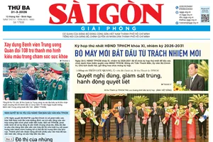 Báo Sài Gòn Giải Phóng ngày 31/03/2026