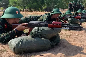 Nâng cao chất lượng huấn luyện giữa mùa nắng nóng