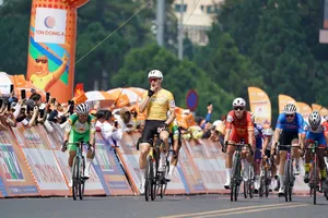 Cuộc đua xe đạp Cúp Truyền hình TPHCM 2026: Ấn tượng “vua nước rút” Popov Anton